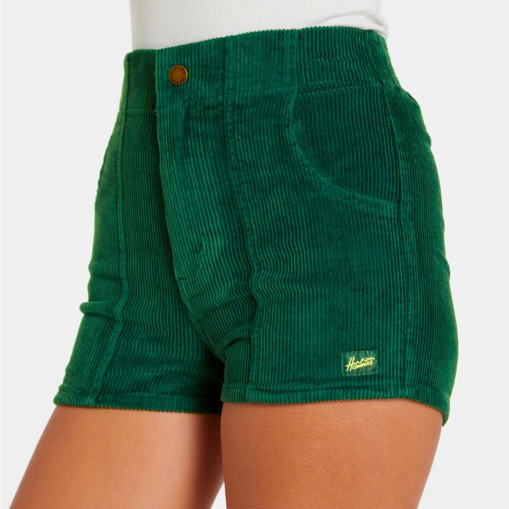 Hammies Forest Green Corduroy Shorts Size 24